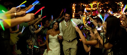 bodas fluorescentes