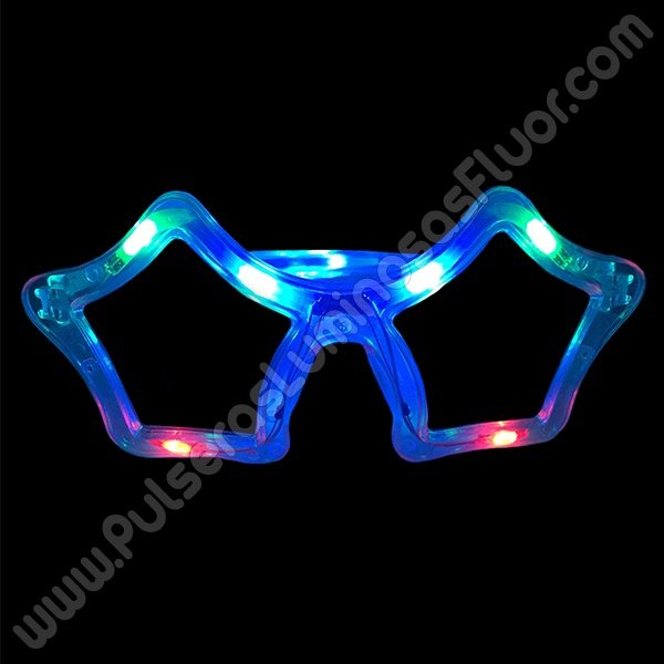 Comprar Gafas LED que brillan en la oscuridad, gafas fluorescentes