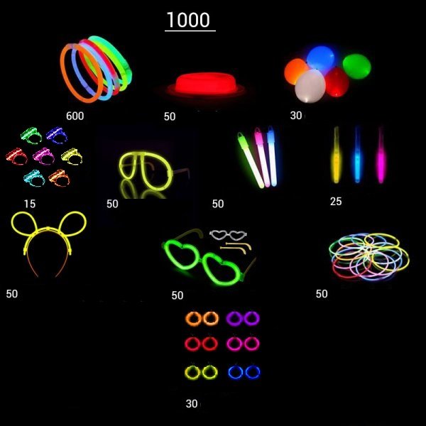 Productos Fluorescentes, Accesorios y Complementos para Fiestas - Luminosos  Fluorescentes