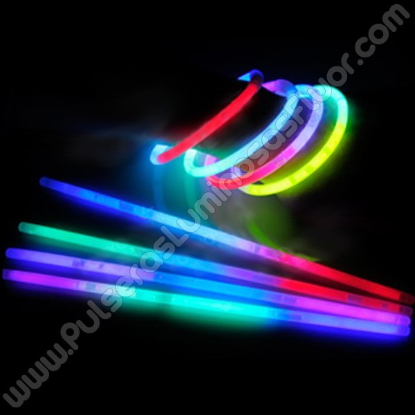 Pulseras Luminosas Tricolor