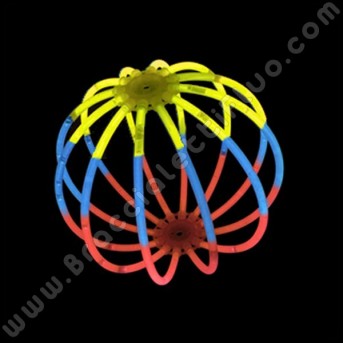 Esferas Luminosas Tricolor (8 uds)