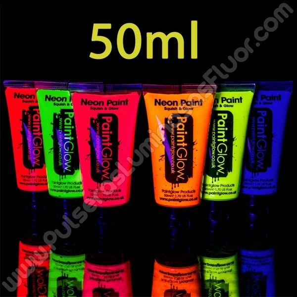 Pintura Fluorescente Corporal 50 ml