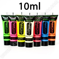 Pintura Fluorescente UV Corporal 10 ml