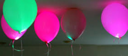 globos luminosos con led