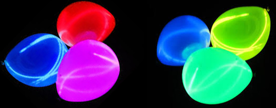 globos luminosos con led