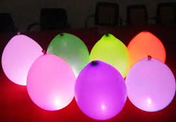 globos luminosos led fiestas