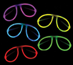 gafas de neon