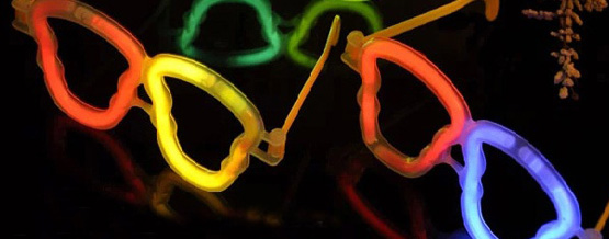 gafas neon